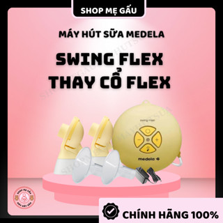 Máy hút sữa Medela Swing cổ Flex Phễu nhựa