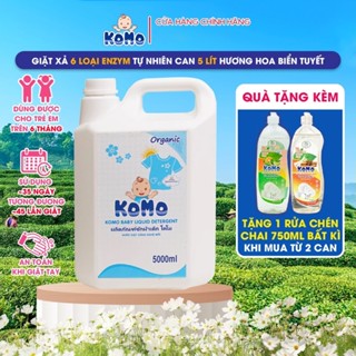  Nước Giặt Xả Komo Hương Hoa Biển Tuyết Can 5 Lít Hàng Việt Nam Giá Tiêu Dùng Việt Dùng Được Cho Trẻ Trẻ >6 Tháng 