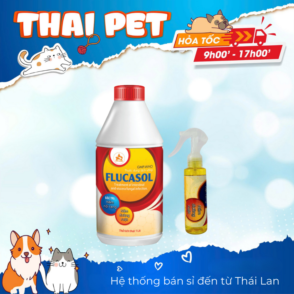 Dung Dịch Xịt Nấm Ghẻ Flucasol Chiết lẻ 100ml