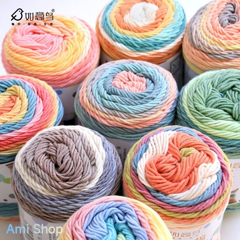 Len Cotton Rainbow (Len Cầu Vồng)_100g