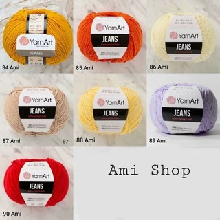 Len YarnArt Jeans (Bảng 01 - 92)