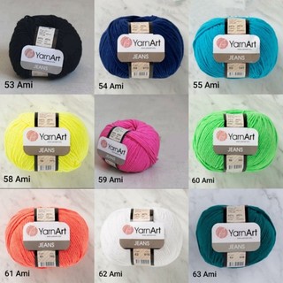 Len YarnArt Jeans (Bảng 01 - 92)