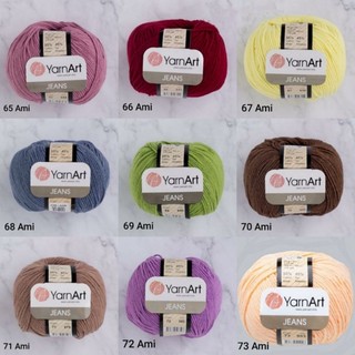 Len YarnArt Jeans (Bảng 01 - 92)