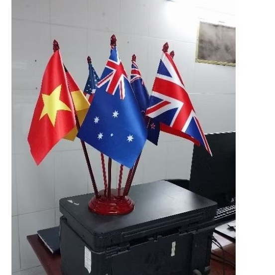 Bộ Cờ Để Bàn Cắm 6 Nước - Chất Liệu Gỗ