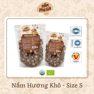  Nấm Hương Khô Cao Cấp Size S | Nấm Phú Gia 