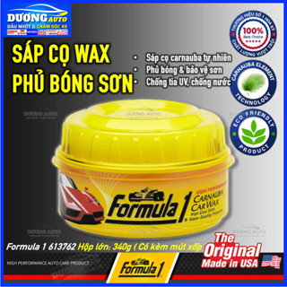 Sáp Đánh Bóng Hộp Lớn FORMULA 1 613762 340g - Nhập Khẩu Chính Hãng Xuất Xứ Mỹ, FORMULA 1 Carnauba Paste Wax Phủ Bóng Sơn