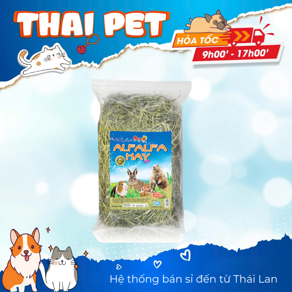 3kg cỏ Alfalfa dành cho thú nhỏ