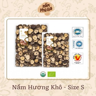  Nấm Hương Khô Size S Cao Cấp Khay 100g - Nấm Phú Gia 