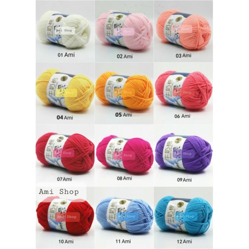 Len Milk Bò ( Bảng 01-44)