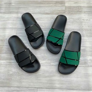 Dép Quai Ngang Nam Nữ Chất Liệu Cao Su Chống Ngấm Nước Chống Trơn Trượt Kiểu Dáng Xu Hướng