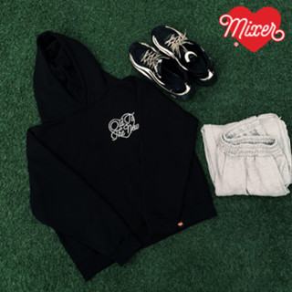 Áo hoodie "MIXER OTTN" chất nỉ bông dày dặn form rộng basic nam nữ unisex oversize form boxy có mũ