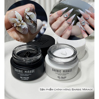  Gel vẽ nổi Babire đặc chuyên vẽ Hoa Gel,dặm Ombre trắng  loại mới đổi vỏ  