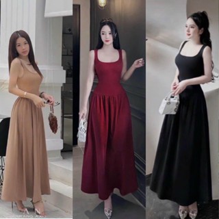 Váy Nữ 2 Dây Bản To Trẻ Trung Năng Động , Đầm Body Nữ Dáng Dài Tôn Dáng Chất Thun Cao Cấp JAYCE D165