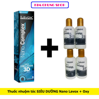  Thuốc nhuộm tóc SIÊU DƯỠNG Collagen Nano Complex Lavox 100ml  Khách chọn màu nhuộm  
