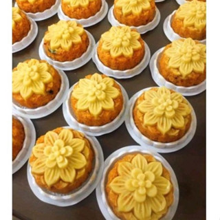 Khuôn ấn xôi, rau câu, bánh trung thu hoa mai tầng 9cm kèm ảnh thật