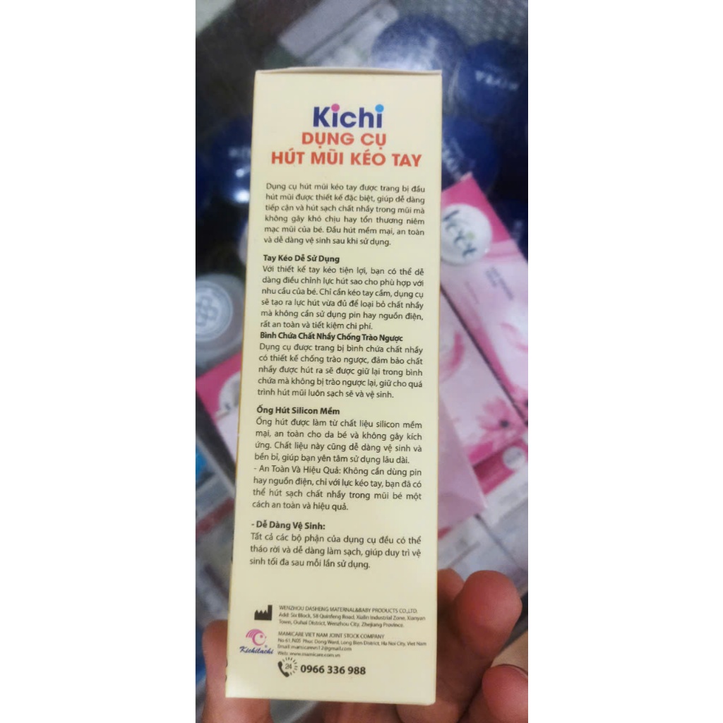 Hút mũi kéo tay KICHI