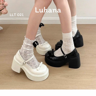 Giày nữ giày lolita nữ thời trang đế cao phong cách ulzzang mary jane hiện đại trẻ trung. Ms: LLT 021