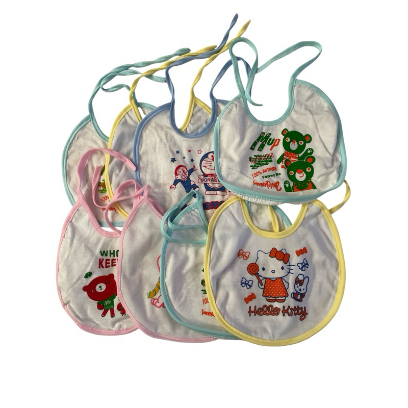 Yếm cột cotton có chống thấm Baby