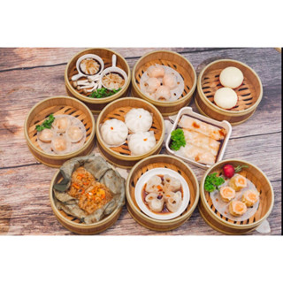 (Tổng hợp) Há cảo Bamboo - DImsum chuẩn vị nhà hàng 18 vị tha hồ lựa chọn (440gr-880gr)