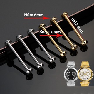 Chốt lắp dây đồng hồ Versace Size nam độ dài 24mm vặn ren