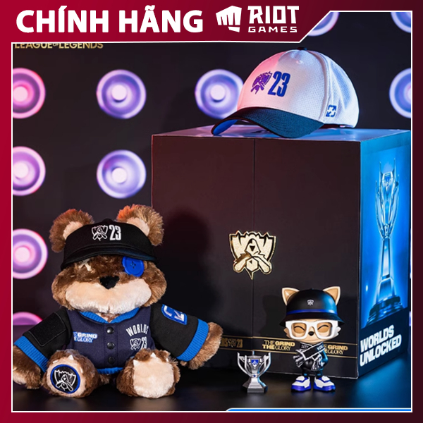 (Có Sẵn) Set Mô Hình CKTG 2023 [CHÍNH HÃNG RIOT GAME] - LOL Figure - Figstore.net