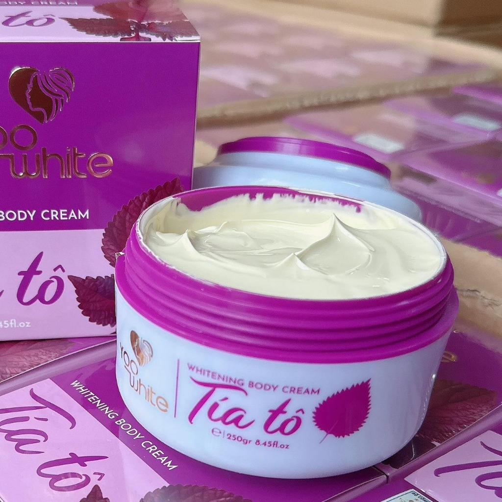 Kem Dưỡng Trắng Da Body Tía Tô Yoo White Chính Hãng
