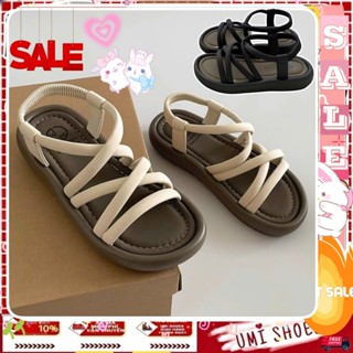 [LỌAI 1-SẴN] Giày sandal nữ LÕM SDXI ulzang đế bằng chống trơn RETRO vintage nhẹ nhàng mũi tròn đi học mới trend