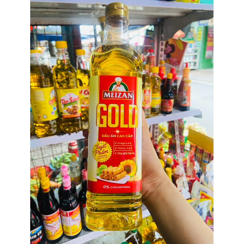 Dầu ăn Meizan Gold 1 lít