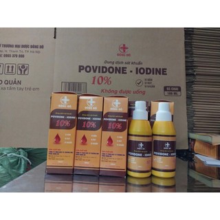 POVIDONE ĐÔNG ĐÔ - IODONE 10% (20ml & 100ml,)