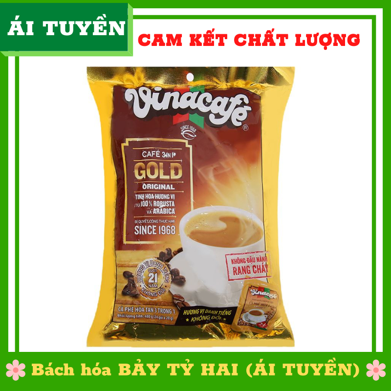 Cà phê sữa VinaCafé Gold Original 480gr