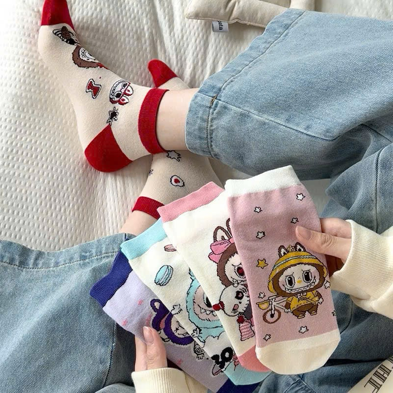 Tất labubu cute, tất người lớn