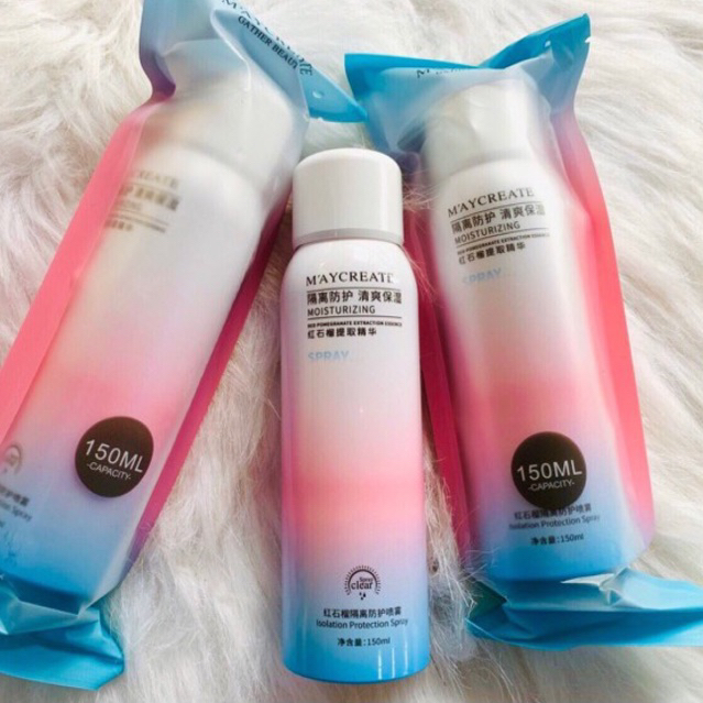Xịt chống nắng Maycreate chính hãng