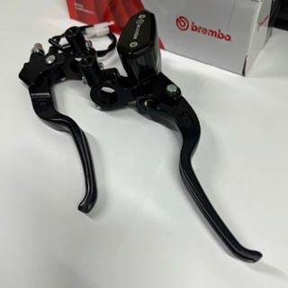 Tay Phanh Bình Dầu Liền BREMBO Nhôm CNC -Siêu Chất Mẫu Bình Xéo