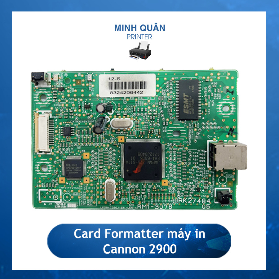 Card máy in Cannon 2900