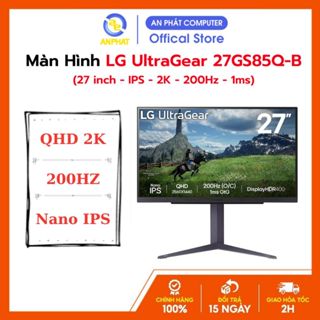   Full VAT  Màn Hình Gaming LG UltraGear 27GS85Q-B   LG UltraGear 27GS75Q-B  27 inch - IPS - 2K - 200Hz - 1ms  