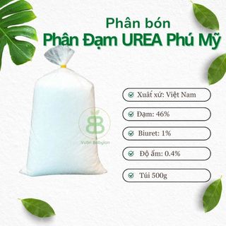 Phân Đạm Phú Mỹ Ure , Chuyên Rau Màu Hoa Cây Cảnh, Phát Triển Cành Lá, Nảy Chồi, Giúp Cây Tăng Trưởng - 500G