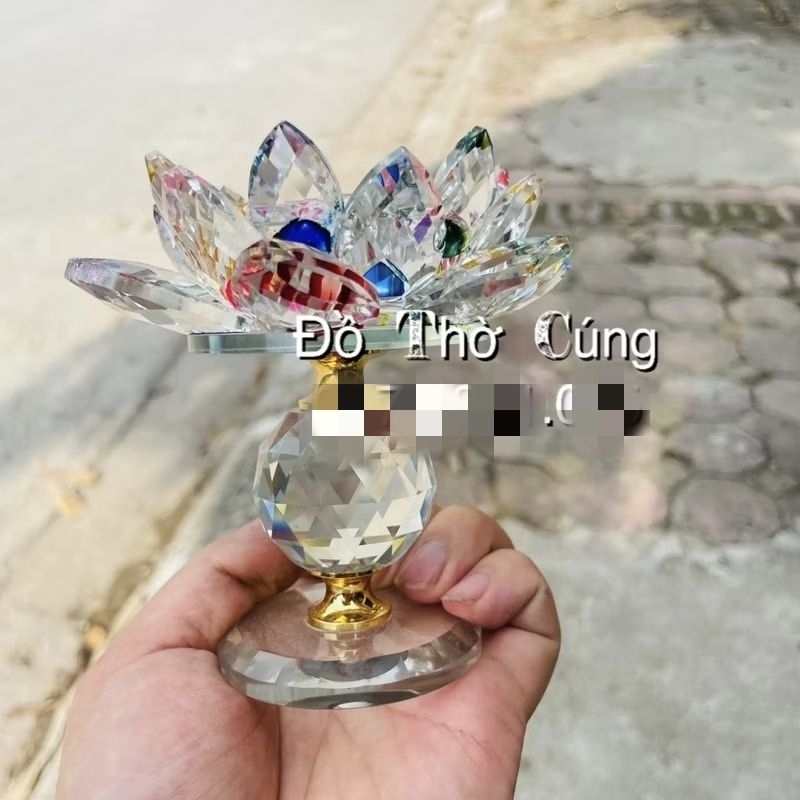 Chân nến pha lê cao cấp