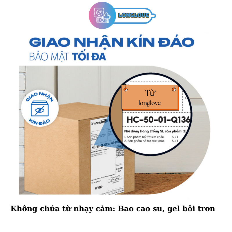 Bao cao su 9D gân gai li ti tăng khoái cảm Hộp 12 chiếc