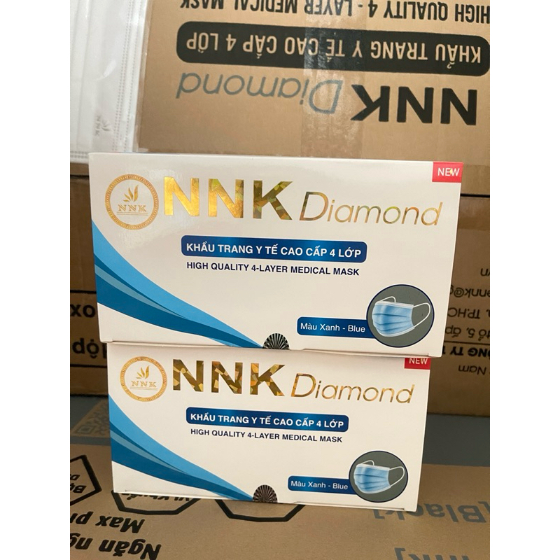 Combo 5 hộp khẩu trang y tế NNK Diamond