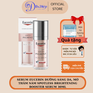 Serum Eucerin dưỡng sáng da mờ thâm nám Even Skin Spotless Brightening Booster Serum 30ml