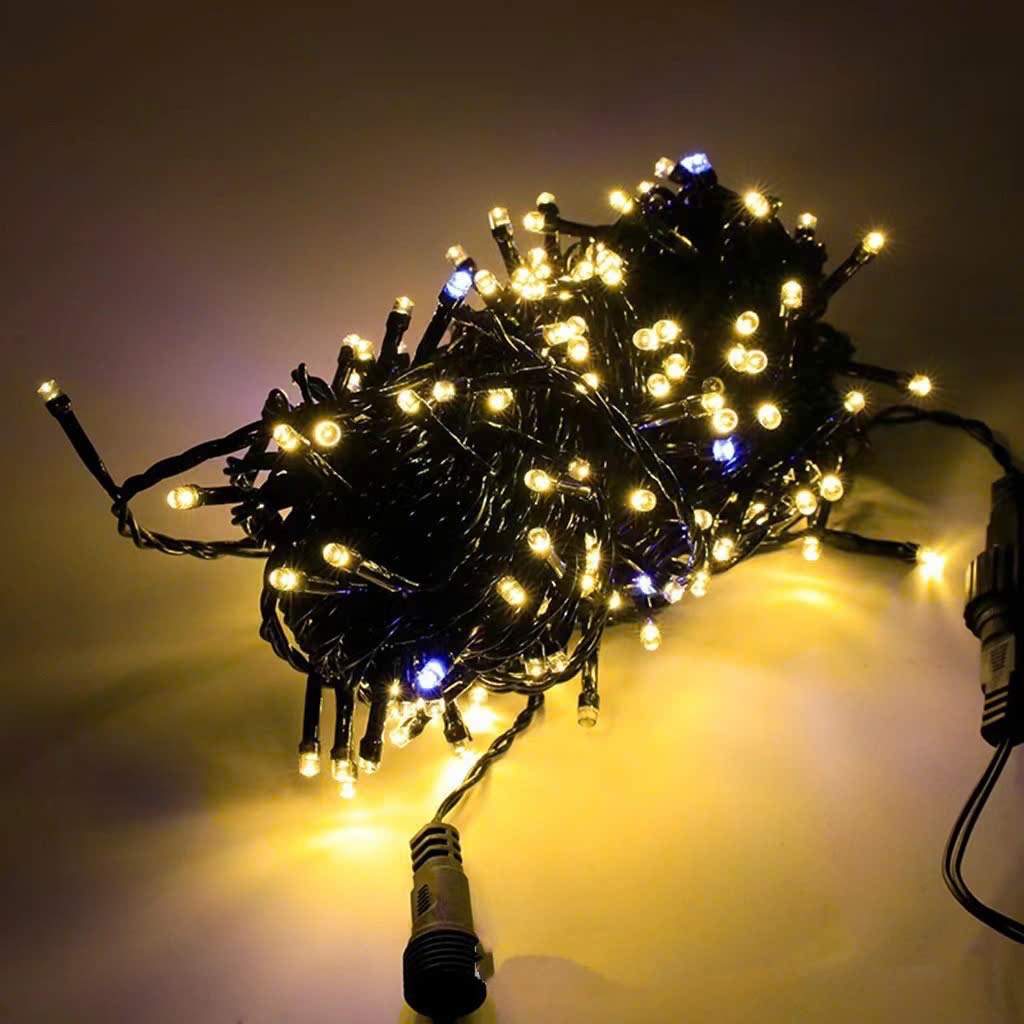 Đèn Led Dây Đen Không Chớp LE03 Trang Trí Tiệc, Noel Giáng Sinh