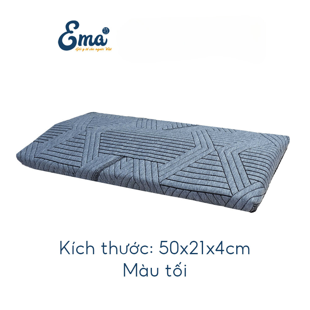 Gối kê lưng thoát vị đĩa đệm Ema, Ruột  PU Foam vỏ dệt kim, dễ dàng vệ sinh, kê lưng dành cho bà bầu | BigBuy360 - bigbuy360.vn