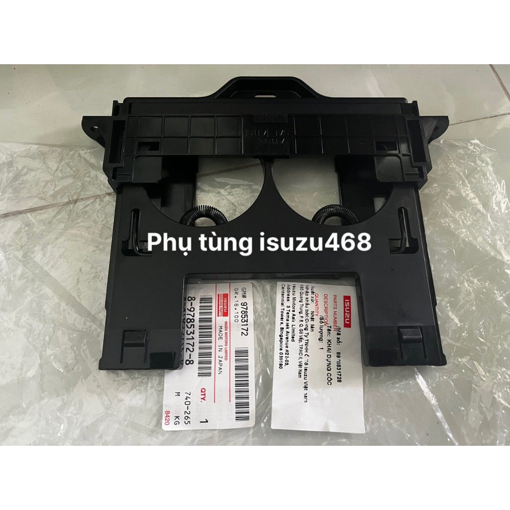 khay đựng ly nước xe tải isuzu qkr230, qkr270,qkr91ps , khay ly nước xe tải isuzu