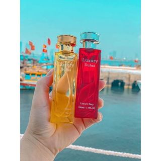  NƯỚC HOA NỮ  Nước Hoa Luxury DUBAI 50 ml Dành cho NỮ - Combo nước hoa dành cho Nữ Đỏ Vàng Lưu Hương Quyến Rũ 