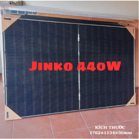 TẤM PIN NLMT  Jinko Tiger Neo 440W N Type 54HL4R-BDV 440w Bifacial Mono- Loại A