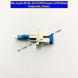 Đầu chuyển đổi đầu nối SC/UPC(Female)-LC/UPC(Male) Singlemode, Simplex