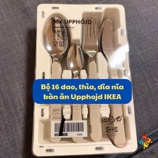 Bộ 16 dao, thìa, dĩa nĩa bàn ăn Upphojd IKEA