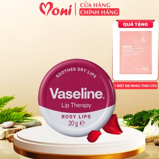 Dưỡng Môi Cao Cấp Vaseline Lip Therapy 20g Nhập Khẩu Anh Dưỡng Ẩm, Làm Hồng Và Giảm Thâm Hiệu Quả An Toàn