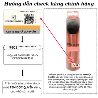 Cọ phủ phấn mẫu mới RT Real Techniques Powder Brush RT201 mã loại 01401