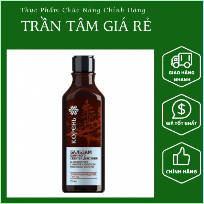 Dầu mát xa SIBERIAN Extra Rich Massage Balsam, Chăm sóc và dưỡng da toàn thân - chai 250 ml